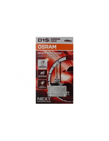 OSRAM XENARC INTERRUTTORE NOTTURNO LASER XENARC D1S HA NASCOSTO LAMPADA ALLO XENO 66140XNL 35W
