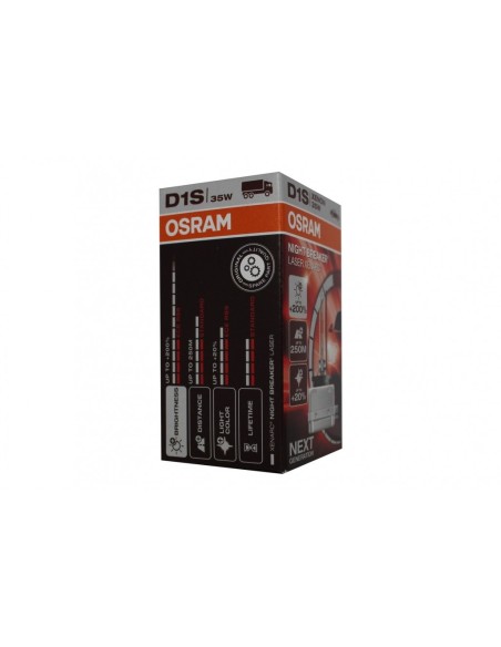 OSRAM XENARC INTERRUTTORE NOTTURNO LASER XENARC D1S HA NASCOSTO LAMPADA ALLO XENO 66140XNL 35W