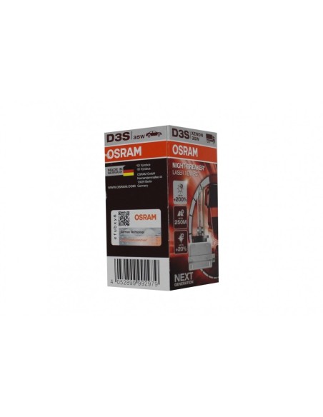 OSRAM XENARC INTERRUTTORE DI NOTTE LASER D3S HID lampada allo xeno 66340XNL 35W
