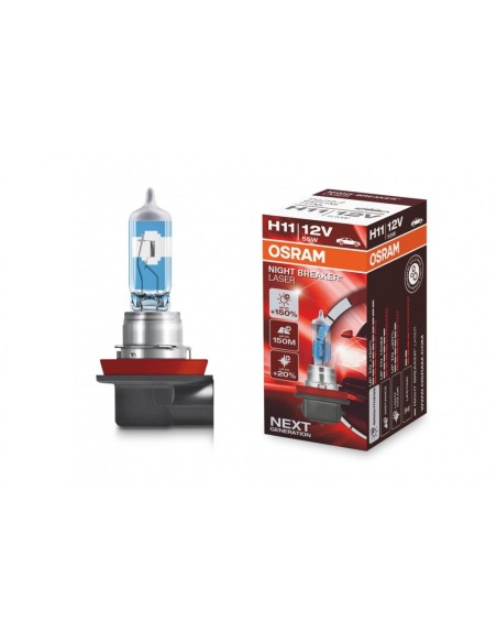 OSRAM NIGHT BREAKER LASER H11 Proiettore alogeno 12V 55W