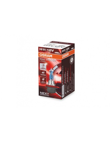OSRAM NIGHT BREAKER LASER H11 Proiettore alogeno 12V 55W