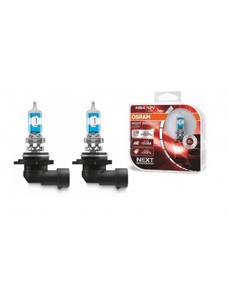 Lampada alogena del laser HB4 dell'interruttore di notte di Osram +110% 9006NL-HCB 12V 51W (2 pezzi)