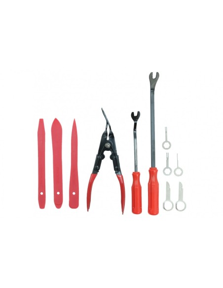 Auto Trim strumento di rimozione Kit 19 PCS Portable Zipper Bag