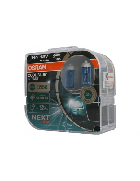OSRAM COOL BLUE INTENSE NEXT GEN H4 Lampada frontale alogena 64193CBN-HCB 12V (2 unità)