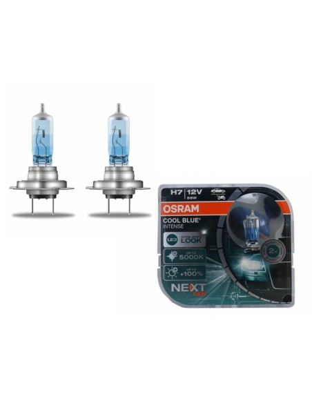 OSRAM COOL BLUE INTENSE NEXT GEN H7 Lampada frontale alogena 64210CBN-HCB 12V (2 unità)