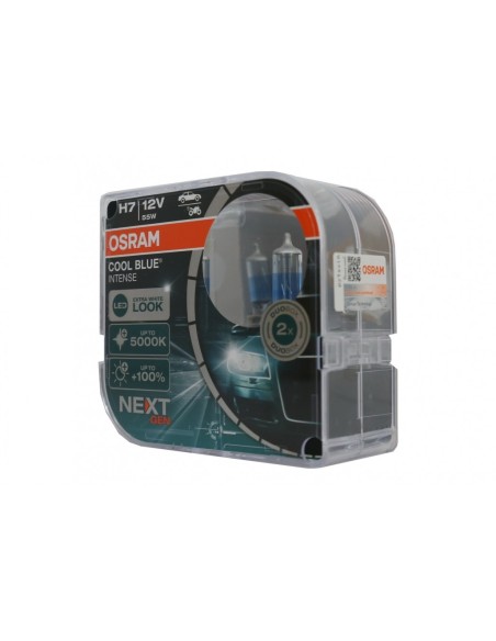 OSRAM COOL BLUE INTENSE NEXT GEN H7 Lampada frontale alogena 64210CBN-HCB 12V (2 unità)