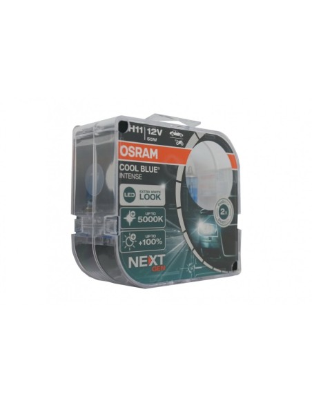 OSRAM COOL BLUE INTENSE NEXT GEN H11 Proiettore alogeno 64211CBN-HCB 12V Scatola di copertura rigida (2 unità