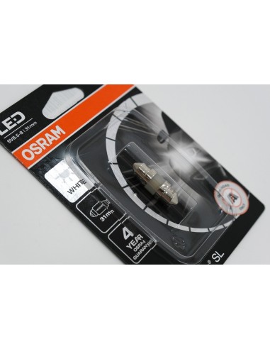 OSRAM LEDriving SL C5W Luce ausiliaria LED per lampadina C5W 6438DWP-01B Bianco freddo