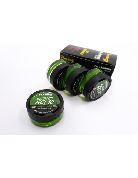 Paradise Gel Deodorante per Aria Ultimate Serie Platinum, Eliminazione Odori, 4 vasi (Tropic Twist)