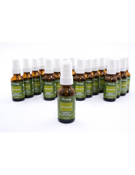 Paradise Atomizzatore Profumo per Ambienti, 25 ml, Profumo di Limone e Lavanda, Confezione da 25 unità