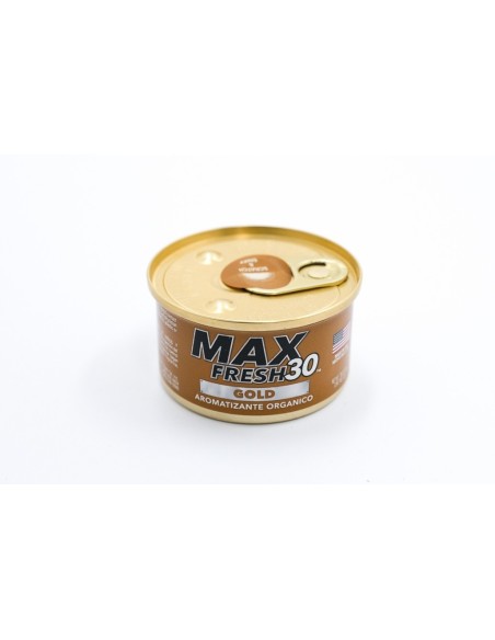 Paradise Air Fresh Organic Deodorante per Auto senza Cappuccio Max Fresh 30 Gold