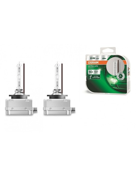 OSRAM XENARC ULTRA LIFE D1S 35W 66140ULT-HCB Hard Core Box (2 unità)