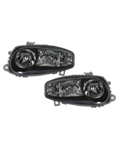 Fanali anteriori per Alfa Romeo 147 (01.01-12.04) Nero
