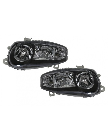 Fanali anteriori per Alfa Romeo 147 (01.01-12.04) Nero