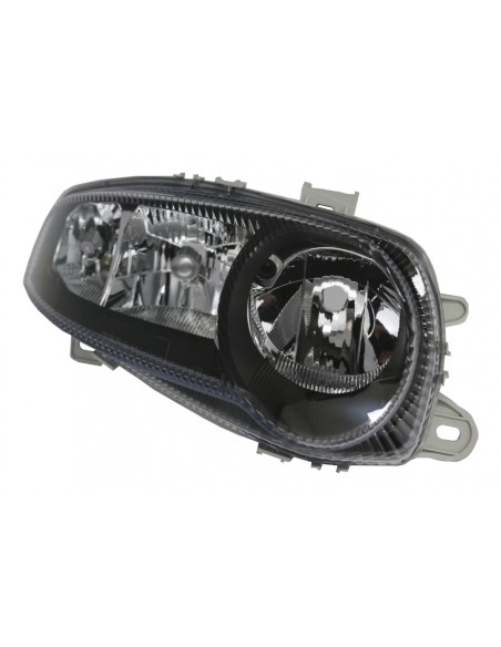 Fanali anteriori per Alfa Romeo 147 (01.01-12.04) Nero