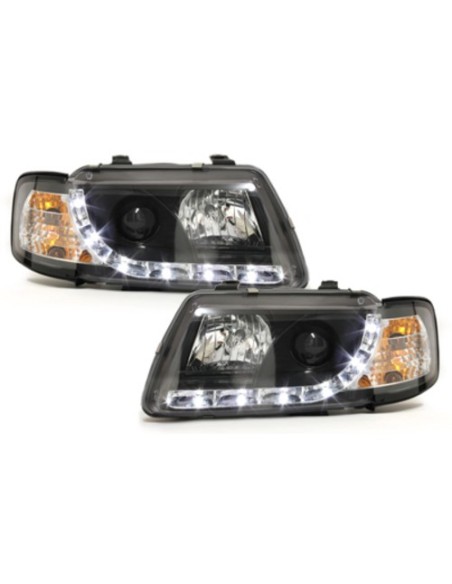 DAYLINE Fari per Audi A3 8L (08.96-08.00) DRL Negru