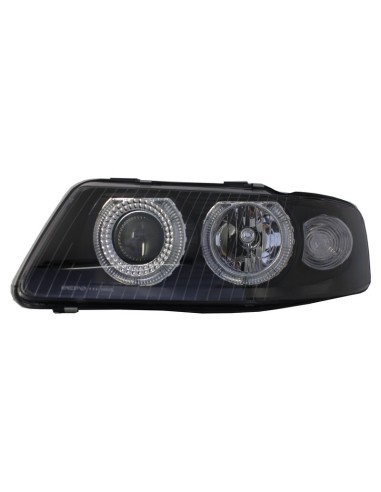 Fari Angel Eye per Audi A3 8L (09.00-05.03) Nero