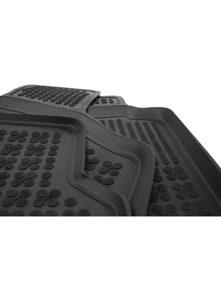 Tappetino in gomma nera per AUDI A3 S3 8P 8P1 Hatchback 8PA Sportback 8P7 Cabriolet (03-13)