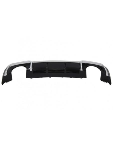Paraurti posteriore Valance diffusore w/ scarico suggerimenti per Audi A3 8V Sline Facelift