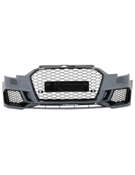 Paraurti anteriore per Audi A3 8V Facelift Hatchback Sportback RS3 Brilliant Black Design