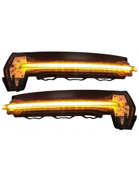 Osram Dynamic LED Mirror Indicatori per Audi A3 S3 8V, RS3 8VA, nero
