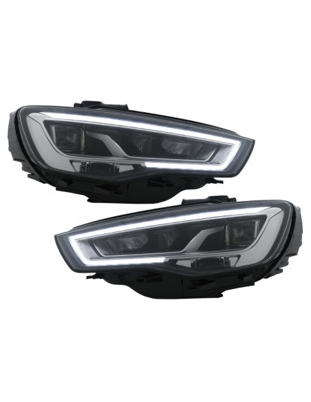 Fari a LED completi per Audi A3 8V Pre-Facelift (13-16), sequenziale dinamico