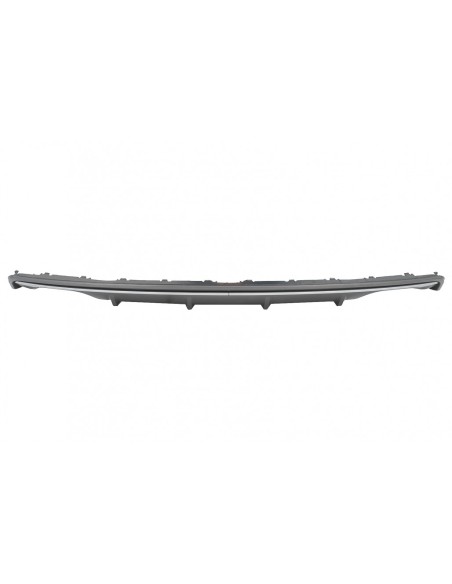 Paraurti posteriore Valance diffusore w/ sistema di scarico Piano nero per AUDI A3 8V berlina (12-15) solo per