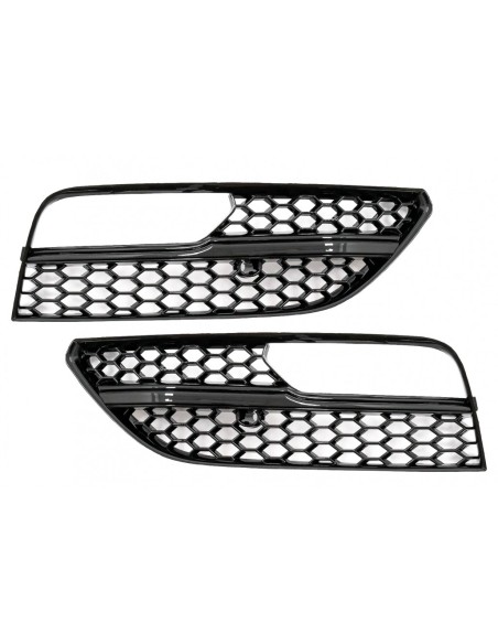 Fendinebbia copre le griglie laterali per Audi A3 8V (13-15)Paino nero