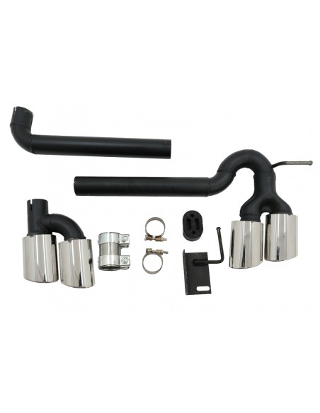 Sistema di scarico per Audi A3 8V Berlina Cabrio (12-19) Sport Design