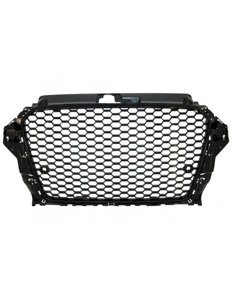 La griglia anteriore w/fendinebbia di Badgeless copre le griglie laterali per Audi A3 8V (12-16) R