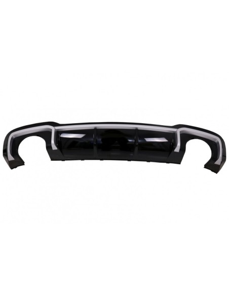 Paraurti posteriore Valance diffusore & per AUDI A3 8V Facelift (16-19) Sline SedanBumper