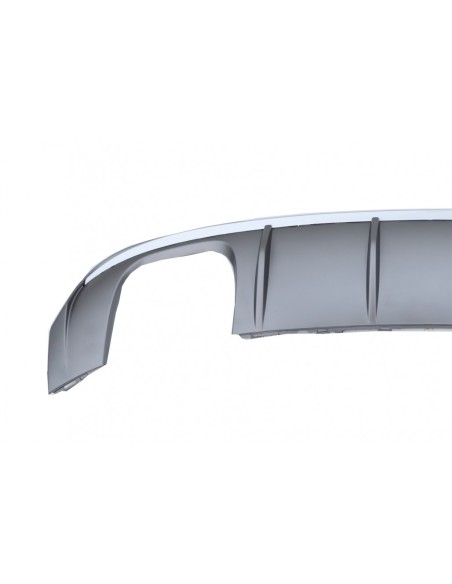 Paraurti posteriore Valance Diffusore per Audi A3 8V Facelift (16-19) S-Line Sedan Convertible