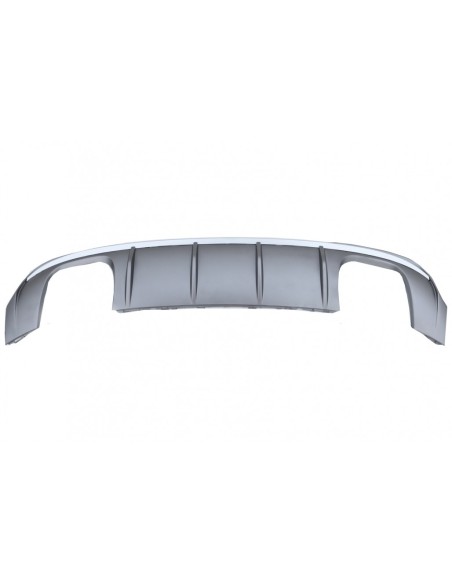 Paraurti posteriore Valance diffusore w/ sistema di scarico Piano nero per Audi A3 8V Facelift Sedan convertibile (16-19)