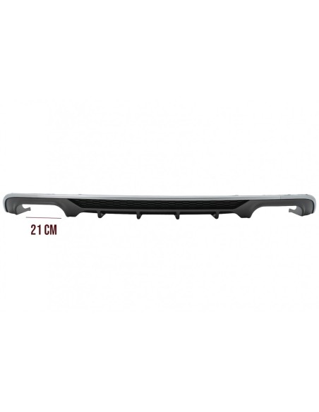 Paraurti posteriore Valance diffusore con sistema di scarico per Audi A3 8V Facelift Sedan convertibile (16-19).
