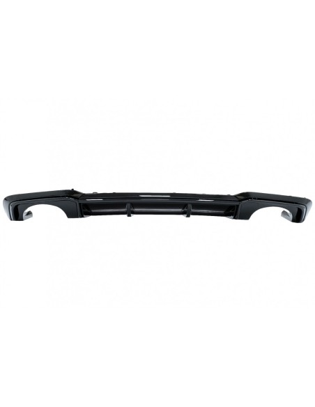 Paraurti posteriore Valance diffusore con sistema di scarico completo per Audi A3 8V Facelift Sedan Cabrio R (16-19).