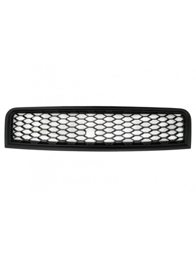 Griglia anteriore senza badge per Audi A4 B6 berlina Avant 8E-8H (2001-2004) nel design RS nero opaco
