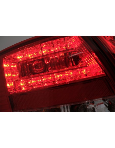 Fanali posteriori a LED rossi-chiari per Audi A4 B7 Avant 8ED (11.04-07)