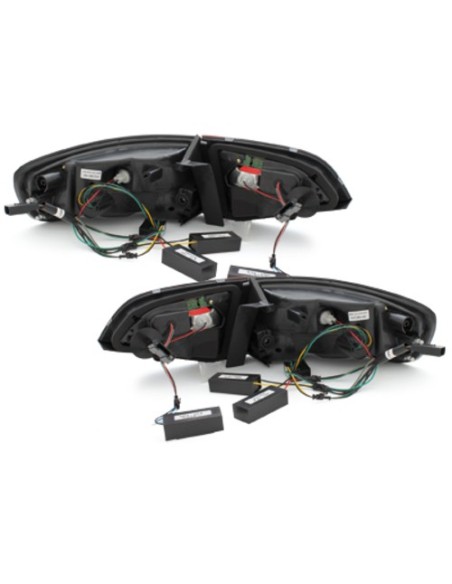 Litec LED Fanali posteriori Black-Smoke per AUDI A4 B8 Avant (2009-2012)