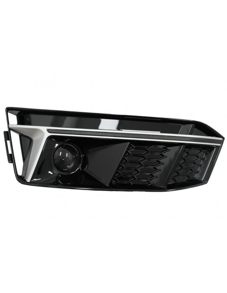 Paraurti inferiore griglia ACC copre griglie laterali per Audi A4 B9 S-Line Berlina Avant (2016-2018) Silver Edition