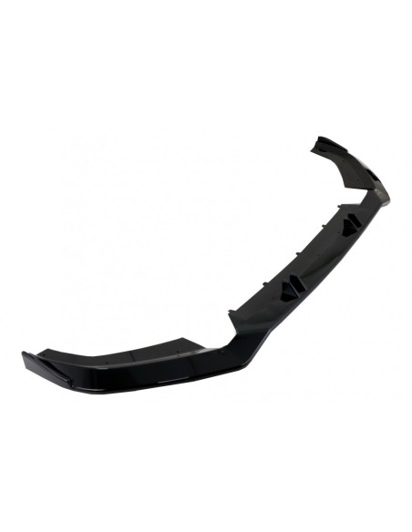 Paraurti anteriore Add-On Spoiler Lip per Audi A4 B9 8W (2016-2018) Piano Nero