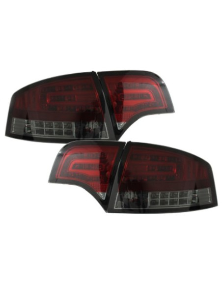 Fanali posteriori a LED per Audi A4 B7 Limousine (2004-2008) LED lampeggiatore rosso fumo