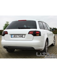 Fanali posteriori a LED per AUDI A4 Avant B7 (2004-2008) Nero-Fumo 2
