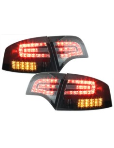 Fanali posteriori a LED per AUDI A4 B7 Lim. (2004-2008) LED BLINKER Nero-Fumo