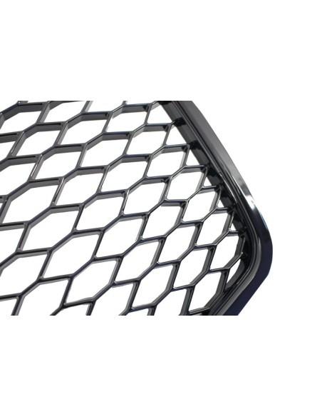 Calandra anteriore Badgeless RS4 Piano Nero per Audi A4 B7 (04-08)