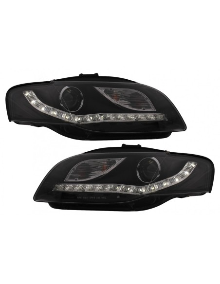 Fari a LED per Audi A4 B7 (11.04-03.08) Nero