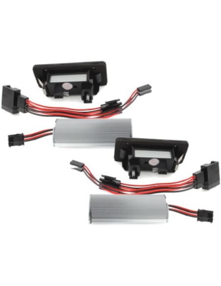 Luci della targa a LED per AUDI A1 8X A3 8V A4-S4 8K A5-S5 8T A6 4G-C7 A7 4G-C7 TT 8J Q3 Q5