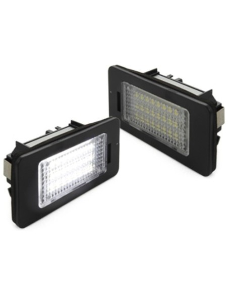 Luci della targa a LED per AUDI A1 8X A3 8V A4-S4 8K A5-S5 8T A6 4G-C7 A7 4G-C7 TT 8J Q3 Q5