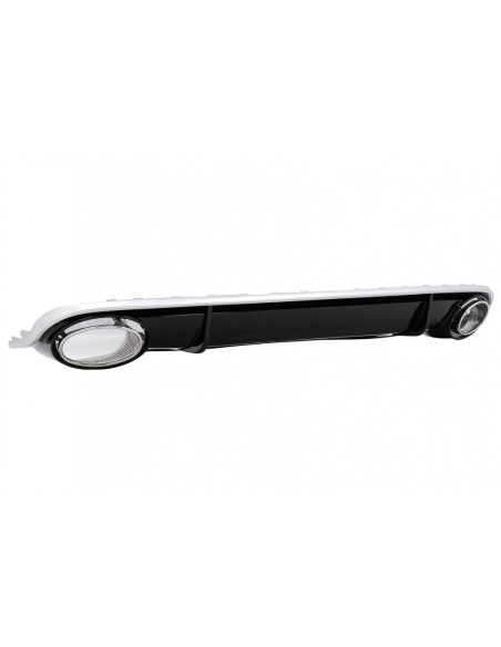 Paraurti posteriore con diffusore Valance e suggerimenti di scarico per Audi A4 B8 Limousine Avant Pre Facelift (07-11)