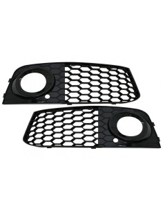 Fendinebbia copre le griglie laterali per Audi A4 B8 8K (07-11) RS4 Look - Glossy Black Edition