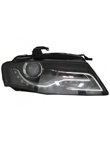 Xenon Fari LED DRL Luci di marcia diurna per AUDI A4 B8 8K (09.07-10.11) - Nero